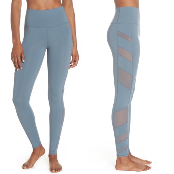 ALO Yoga Pants - ALO YOGA Block High Waist Mesh Leggings Small